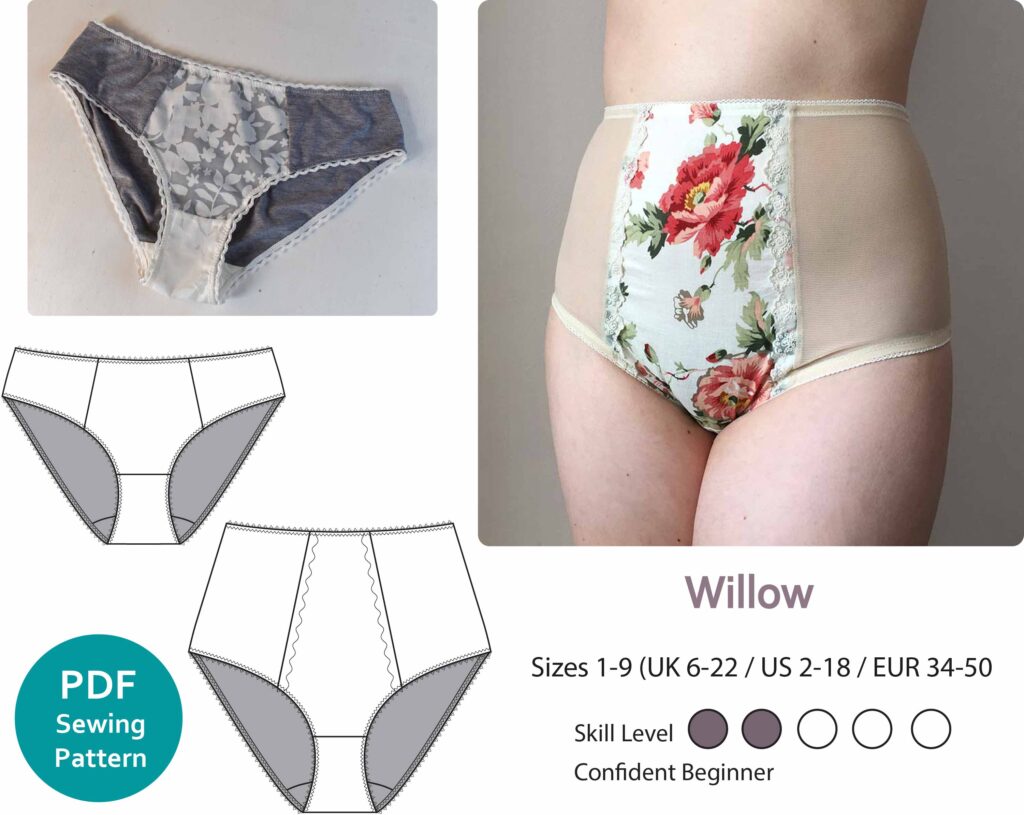 Willow Knickers digital Sewing Pattern