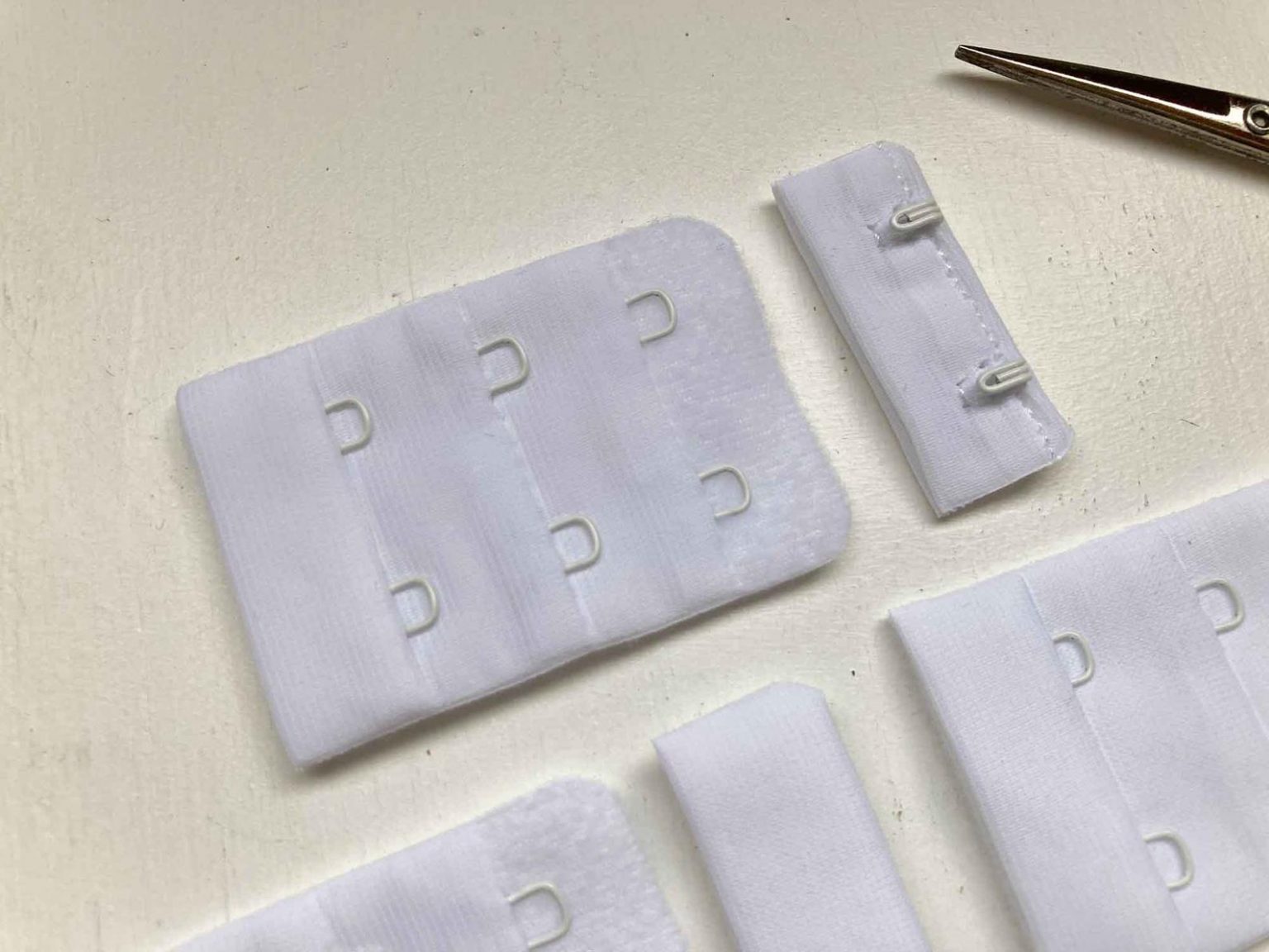 38mm Bra Fasteners White Sew Projects