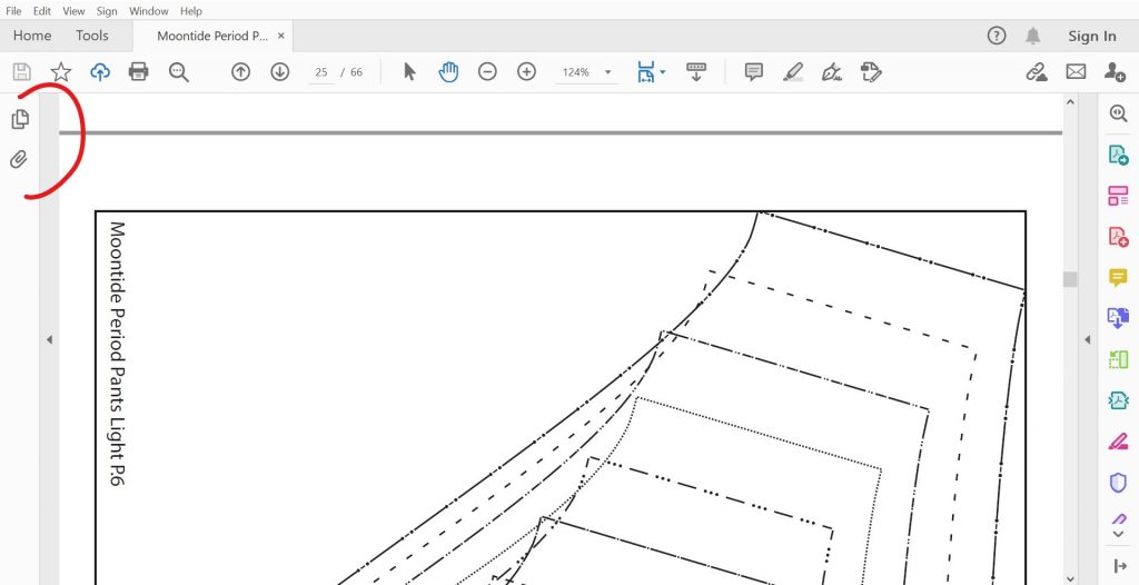 How to print PDF and digital patterns guide