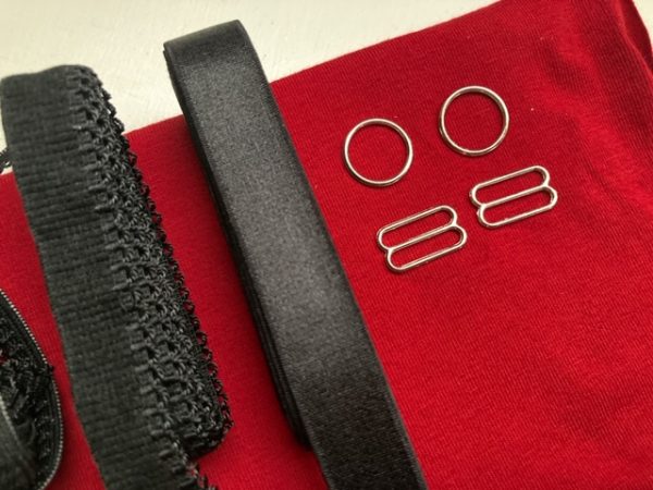 red underwear sewing kit