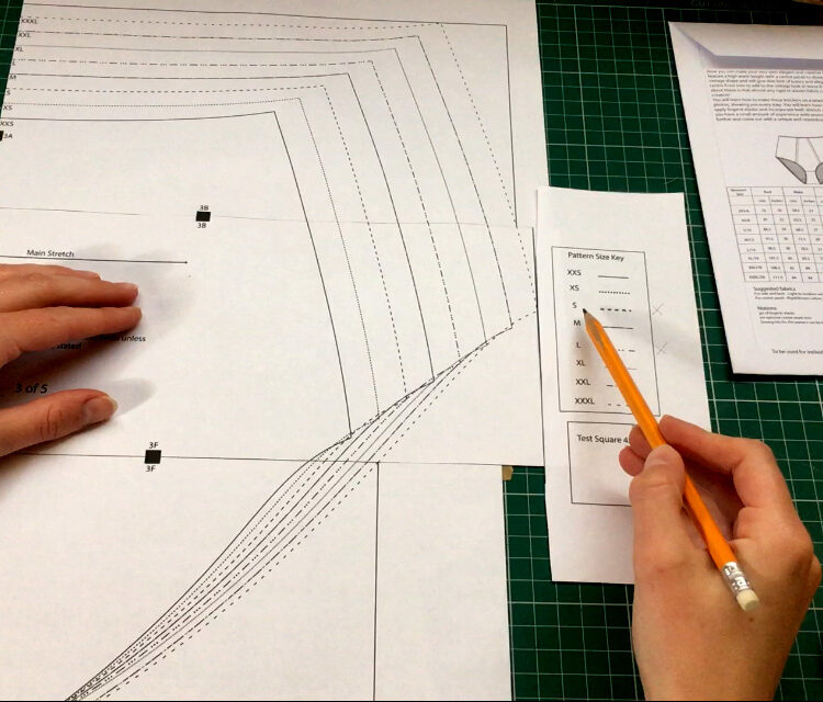 Knicker sewing pattern online course