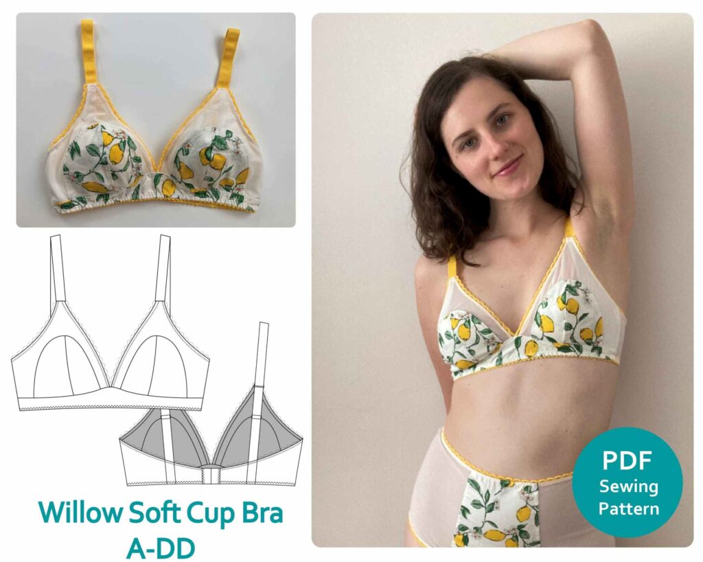 Willow Soft Cup Bra Pattern
