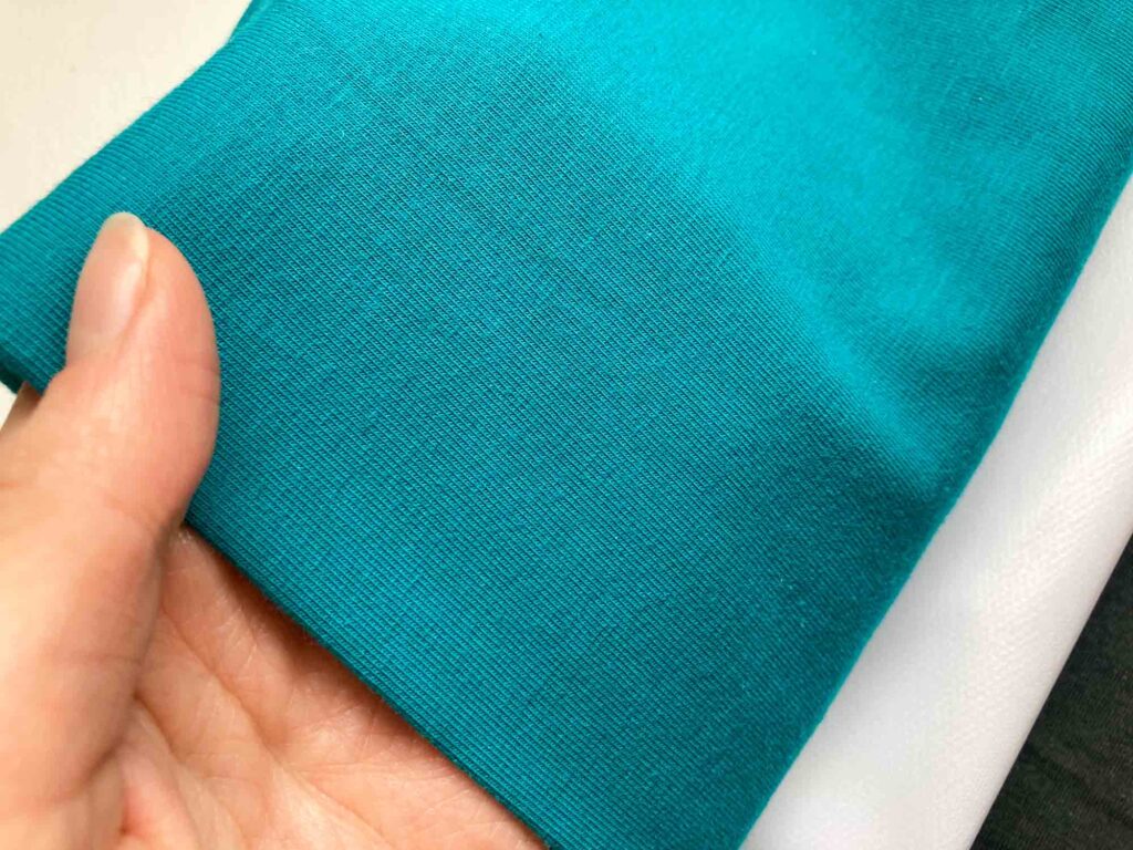 Example of stretch cotton jersey