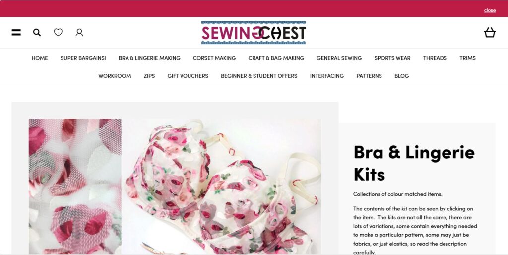 Where to Shop for Lingerie and Bra Making Supplies - Sew Projects